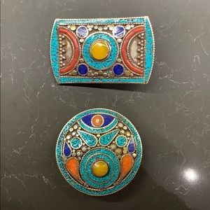 Indonesian belt buckle